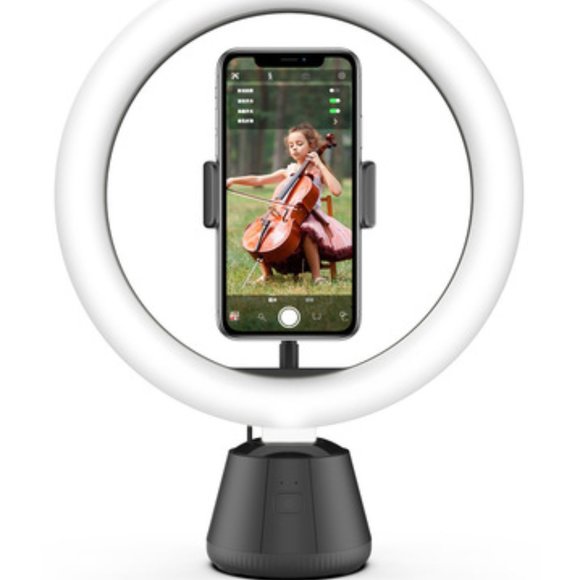 Portable All-in-one Smart Selfie Stick, 360° Rotates Auto Face & Object Tracking - Picture 1 of 12